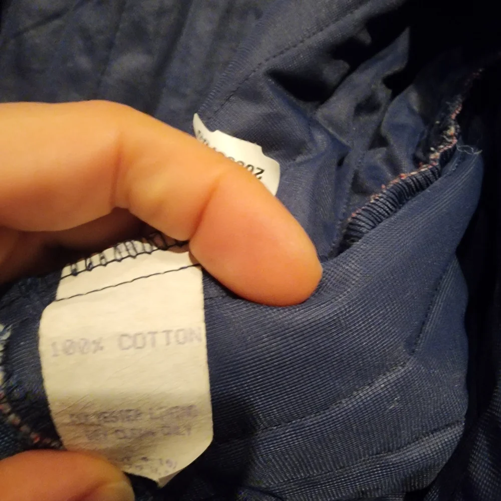 Vintage Quilted Cotton Coat EUC - Picture 3 of 5